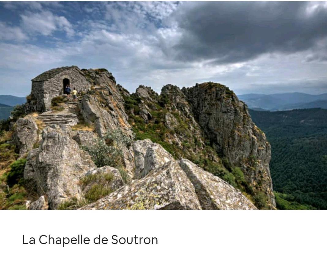 Gite Le Gravier En Haut De Villa Proche De La Dolce Via Arcens Dış mekan fotoğraf